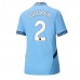 Manchester City Kyle Walker #2 Dámské Domácí Dres 2024-25 Krátkým Rukávem